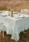 Floral Applique Tablecloth