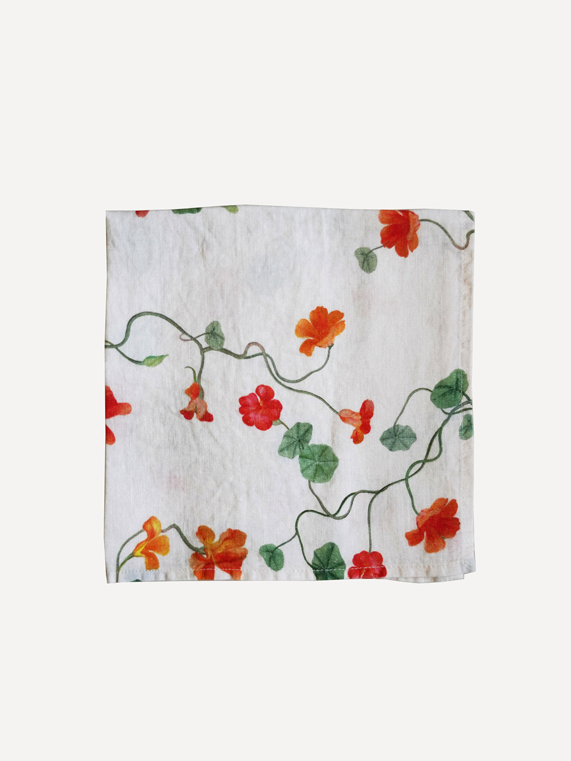 Nasturtium Linen Napkin