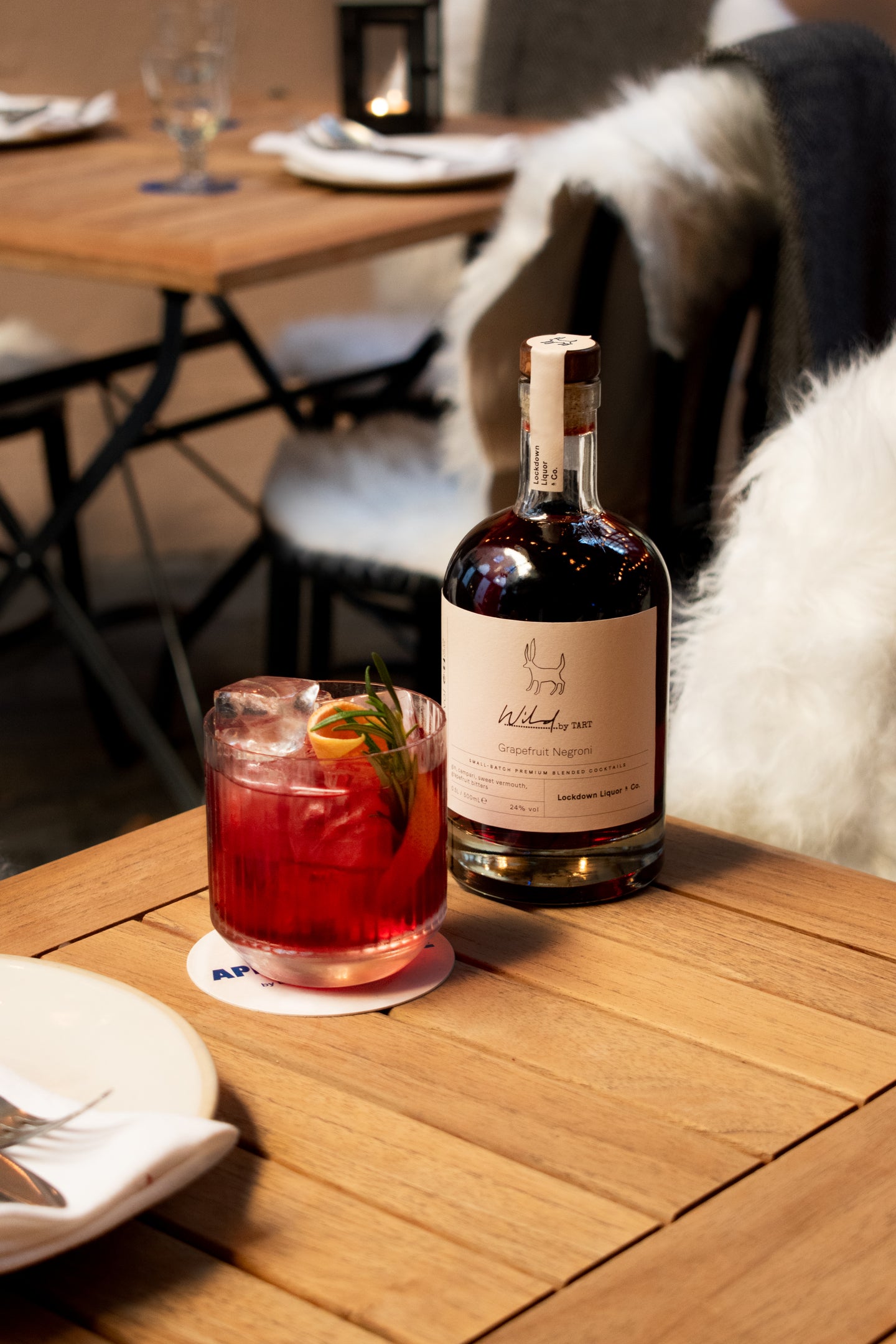 Wild by Tart X Lockdown Liquor & Co. Grapefruit Negroni 