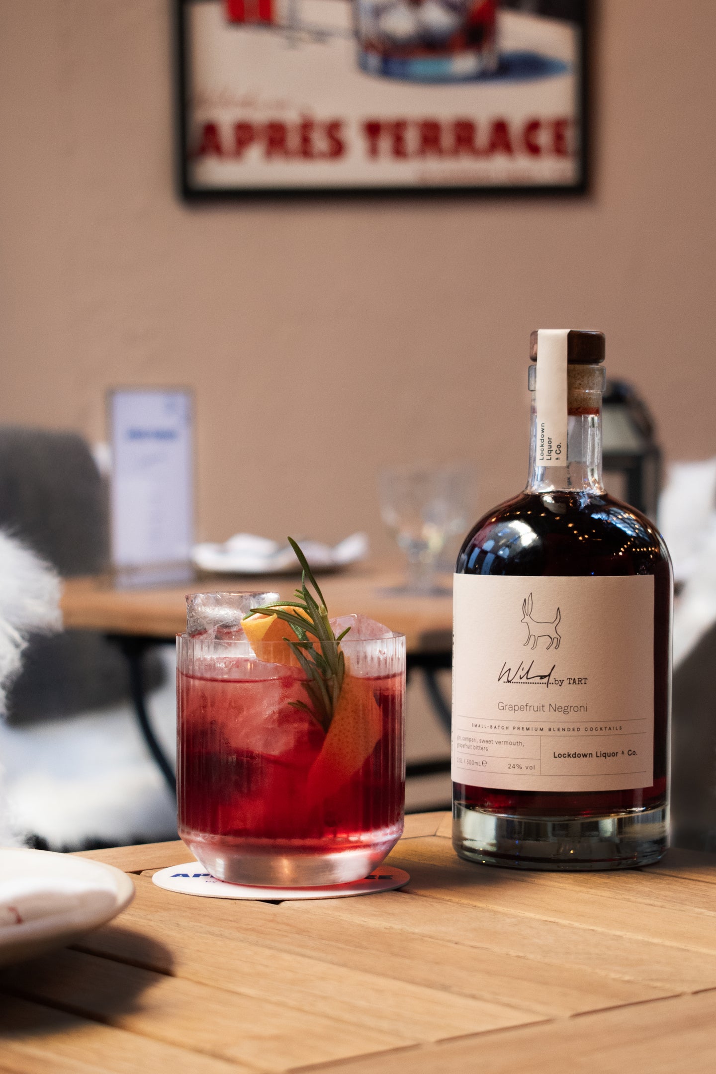 Wild by Tart X Lockdown Liquor & Co. Grapefruit Negroni 