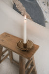 Scalloped Candle Holder