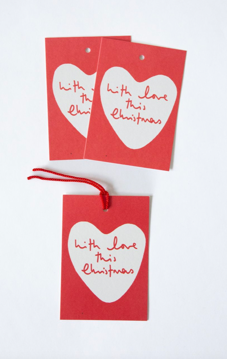 With Love This Christmas tag